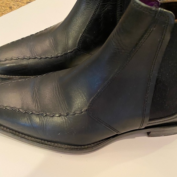 Leather like new black boots